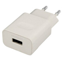  Зарядно 220 V оригинално HUAWEI HW-050100E01 бяло 1A комплект с USB Type C кабел 